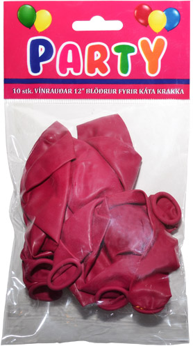 Latex blöðrur vörunr. 71032-00